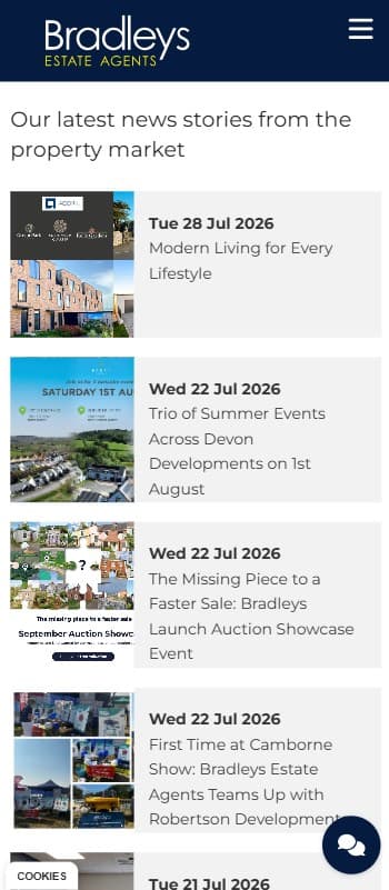 Bradley's Estate Agents Website screenshot 4