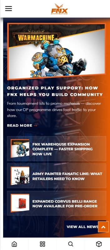 FNX Lamalas Website screenshot 4