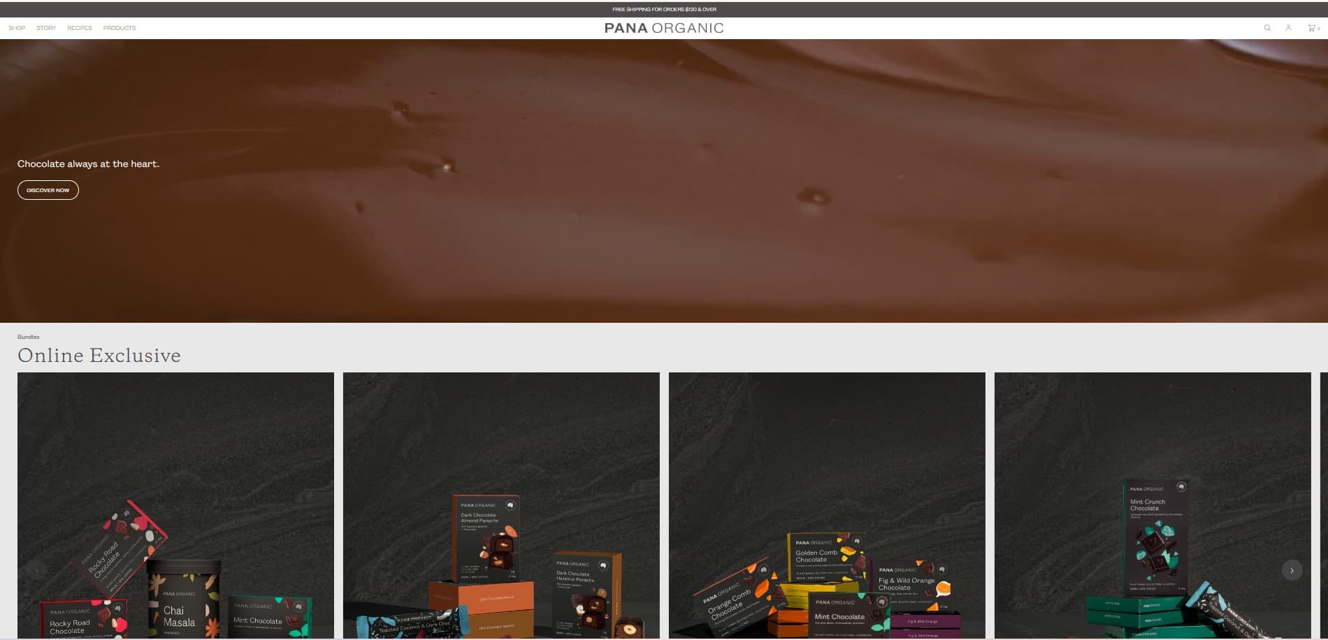 Pana Organic Ecommerce