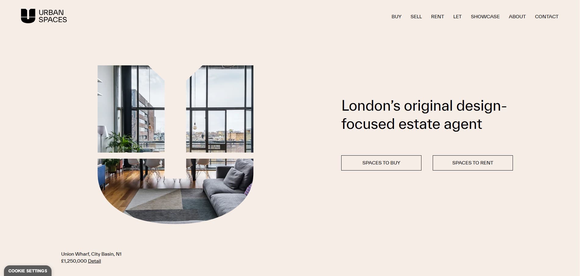 Urban Spaces Real Estate Site