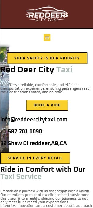 Red Deer City Taxi screenshot 2