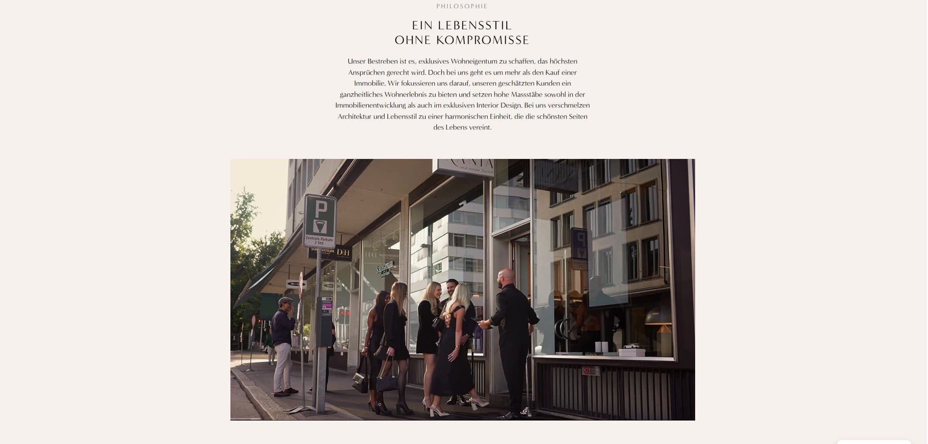 Xania Brand Website screenshot 2
